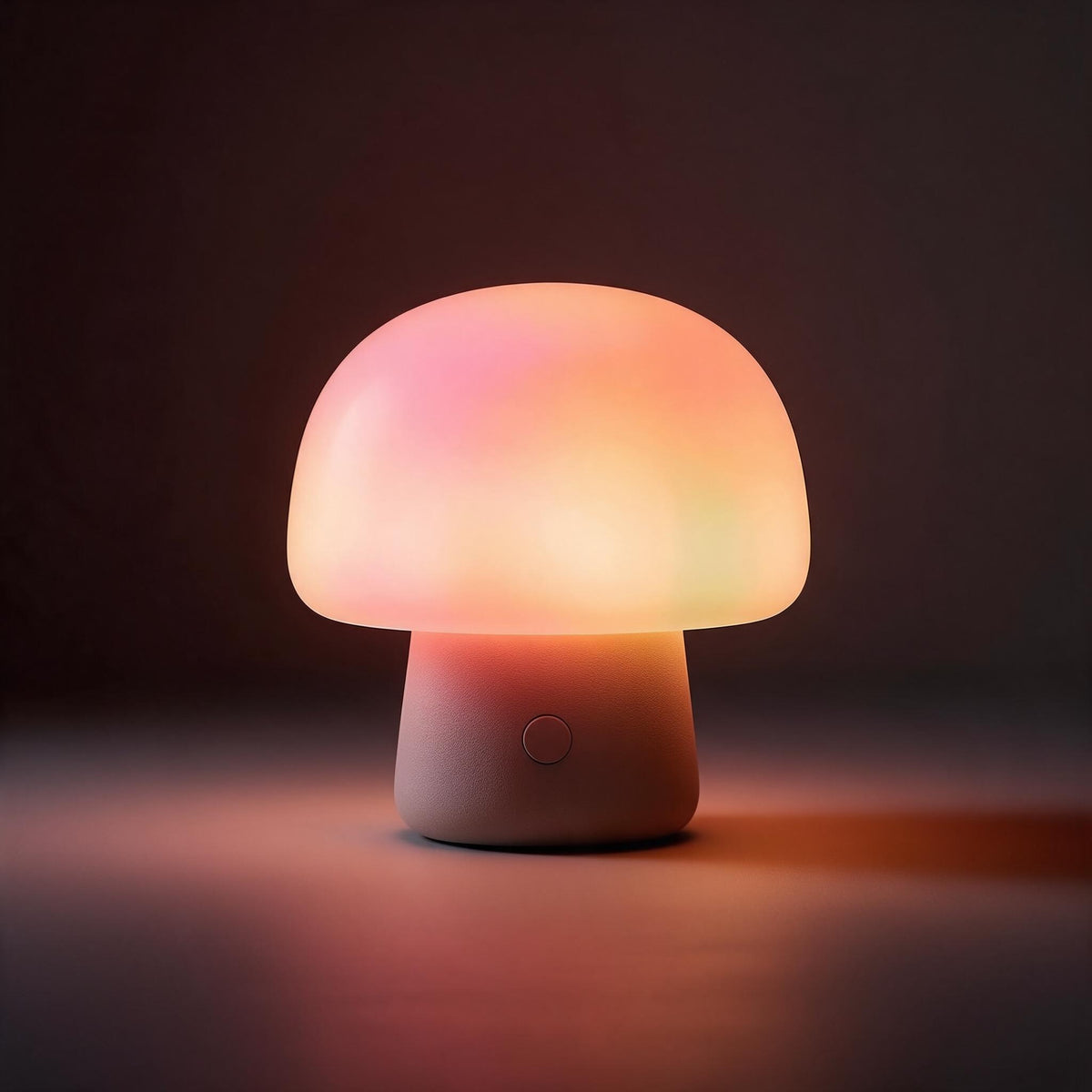 Mushroom Touch Lamp front view
