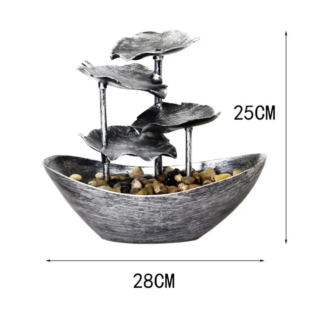 Lotus Leaf Tabletop Fountain – additional product view 10