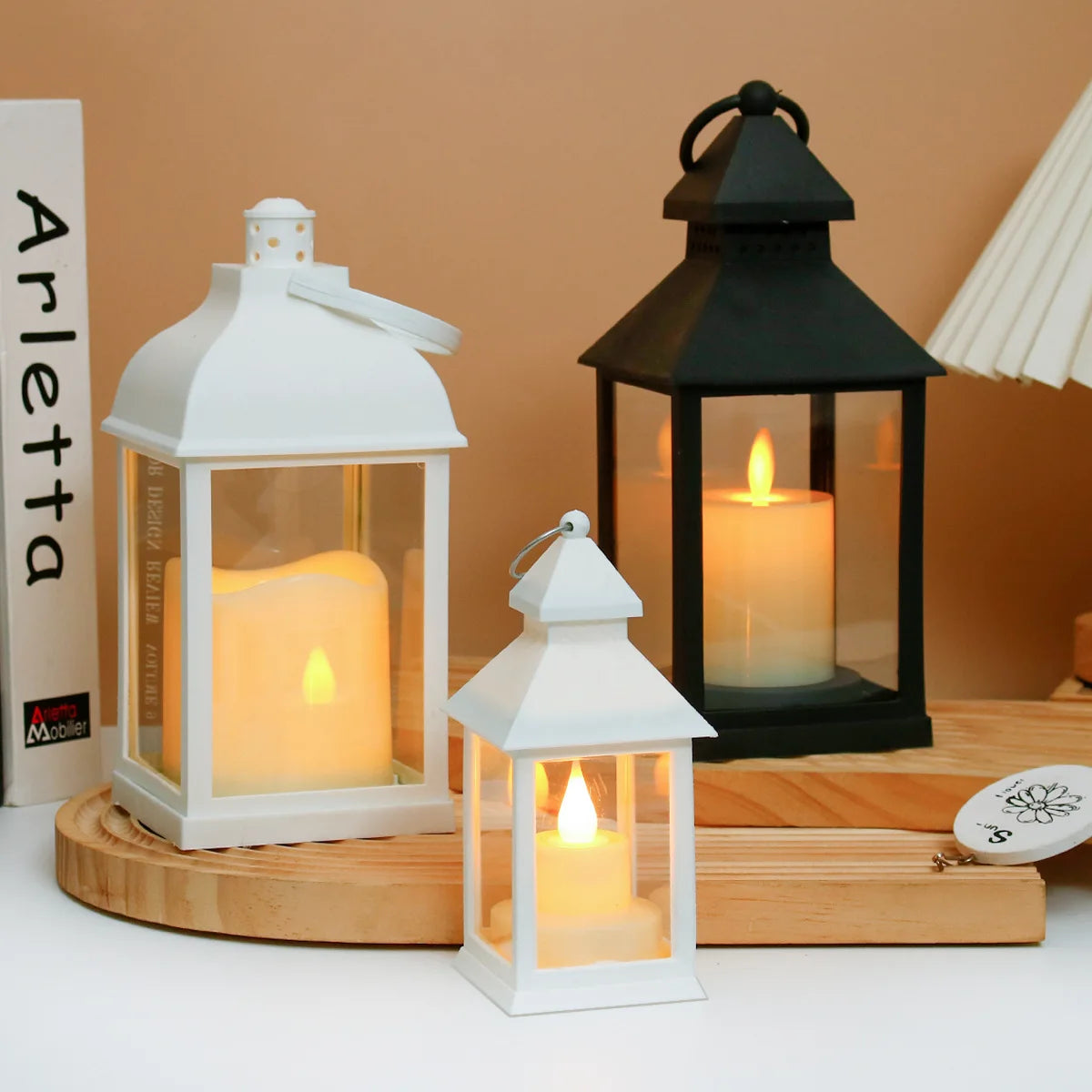 Portable LED Candle Lantern