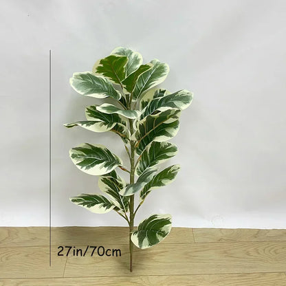 Artificial Variegated Rubber Plant – additional product view 15