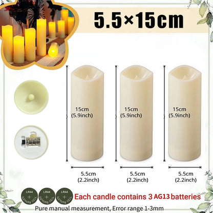 Luma Flickering LED Candle Set – additional product view 9