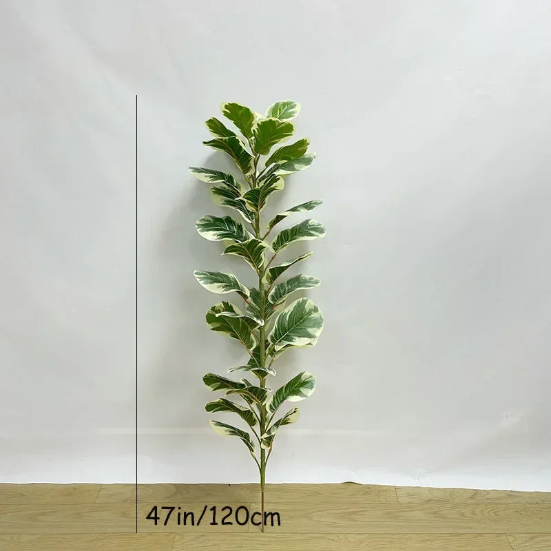 Artificial Variegated Rubber Plant – additional product view 13