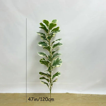 Artificial Variegated Rubber Plant – additional product view 13