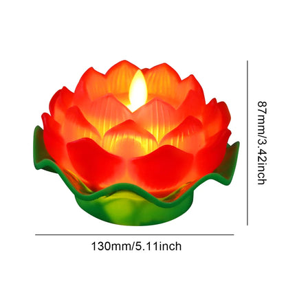 LED Lotus Candle – additional product view 5