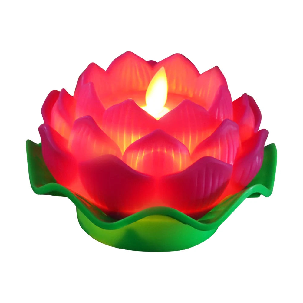 LED Lotus Candle – additional product view 9