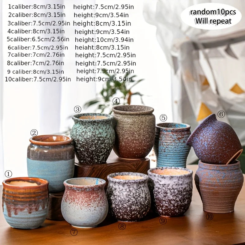 Assorted Mini Ceramic Planter Set – additional product view 6