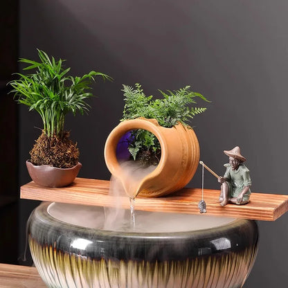 Ceramic Water Feature Jug – additional product view 3