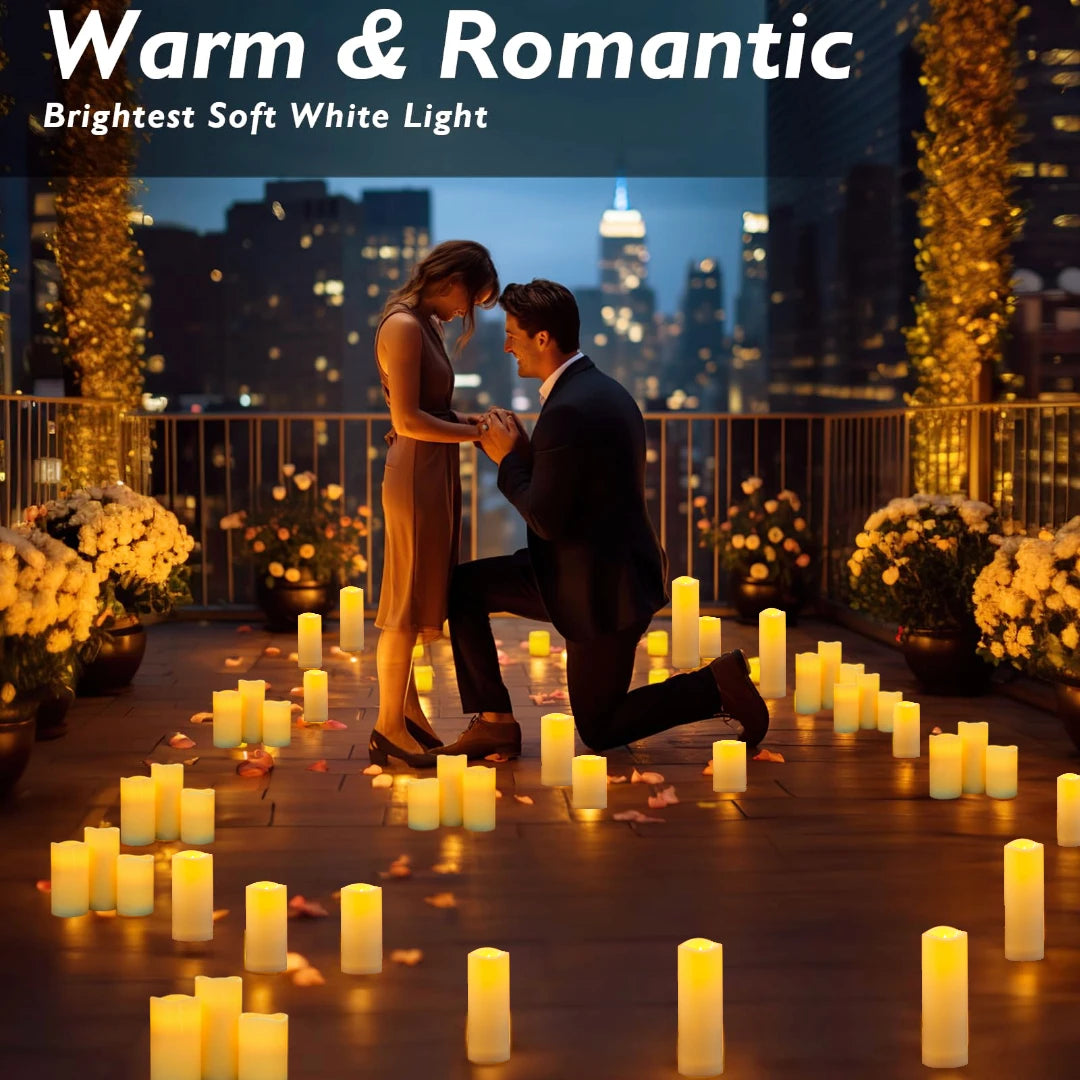 Luma Flickering LED Candle Set – additional product view 3