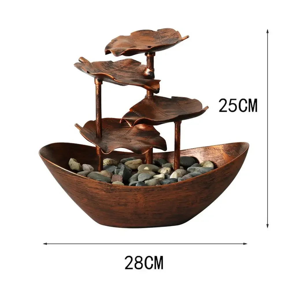 Lotus Leaf Tabletop Fountain – additional product view 8