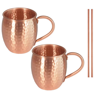 Hammered Solid Copper Mug – additional product view 7