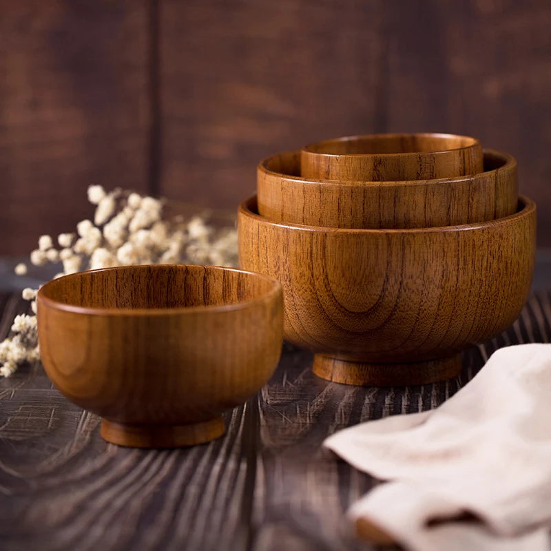 Jujube Wood Serving Bowl – additional product view 3