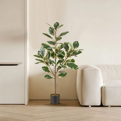 Artificial Variegated Ficus Pair – additional product view 3