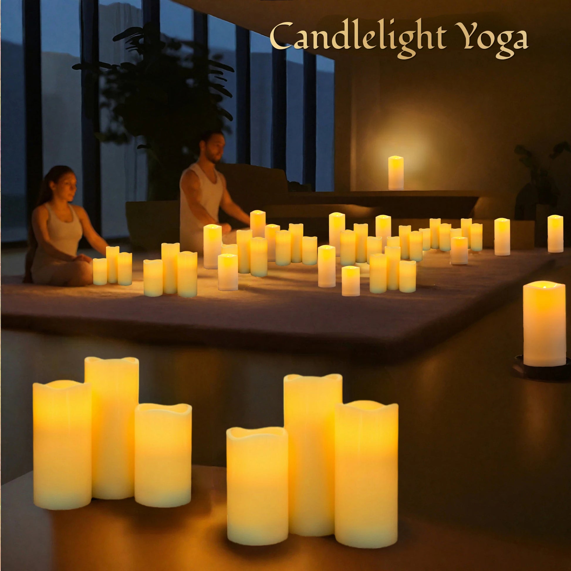Luma Flickering LED Candle Set – additional product view 4