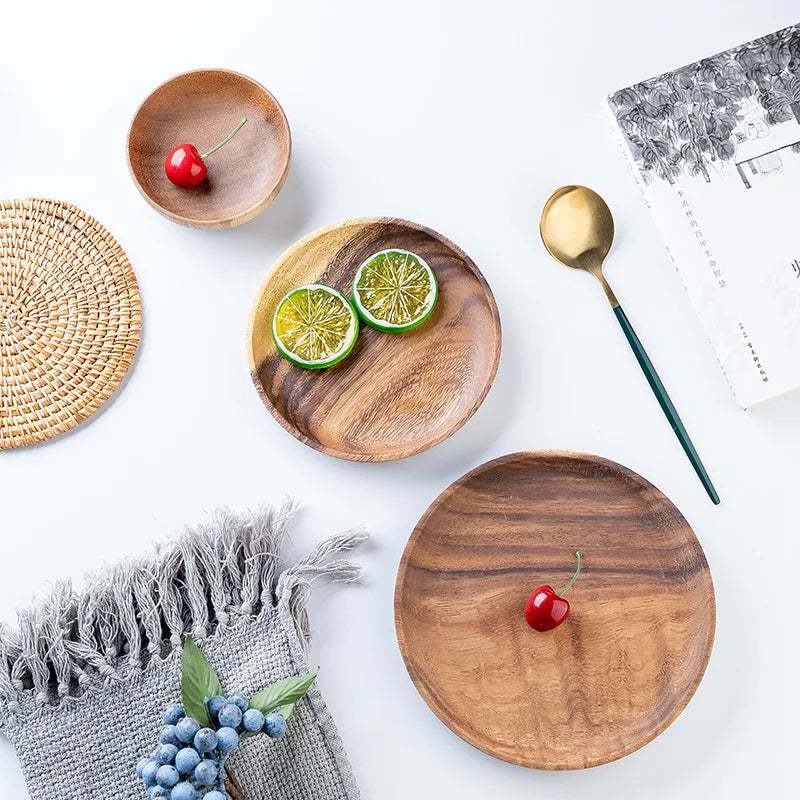 Solid Wood Serving Plate – additional product view 3