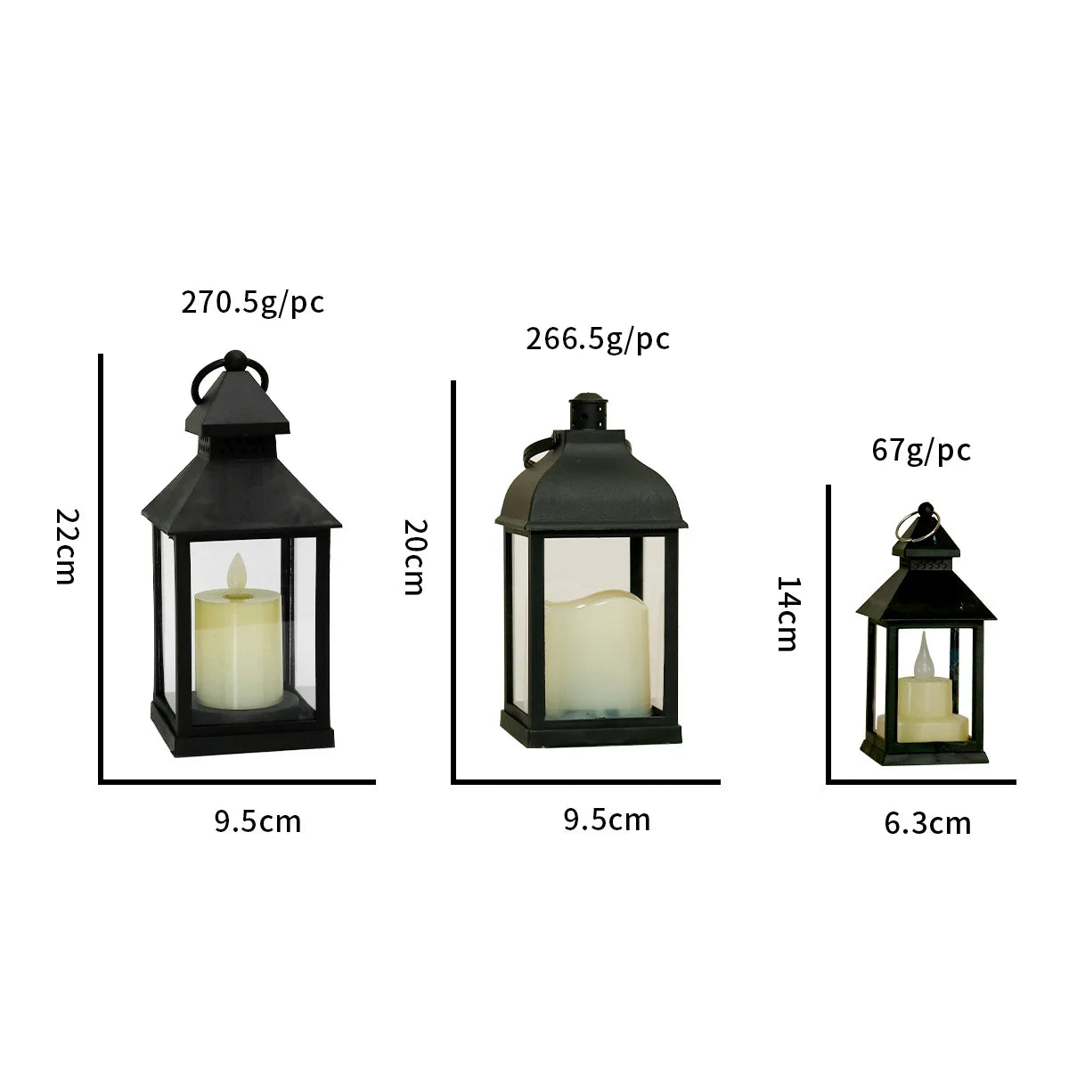 Portable LED Candle Lantern – additional product view 5