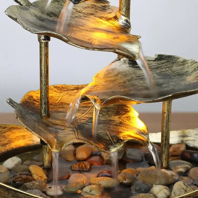 Lotus Leaf Tabletop Fountain – additional product view 6