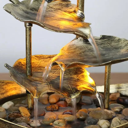 Lotus Leaf Tabletop Fountain – additional product view 6