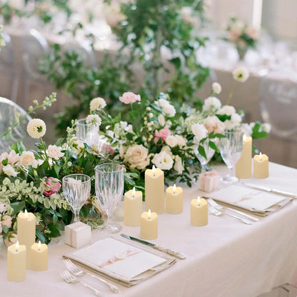 Luma Flameless Pillar Candle Set – additional product view 3