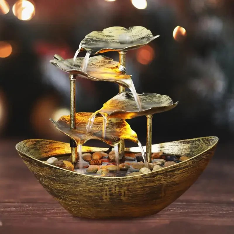 Lotus Leaf Tabletop Fountain – additional product view 2