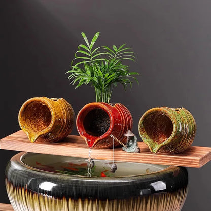 Ceramic Water Feature Jug – additional product view 2