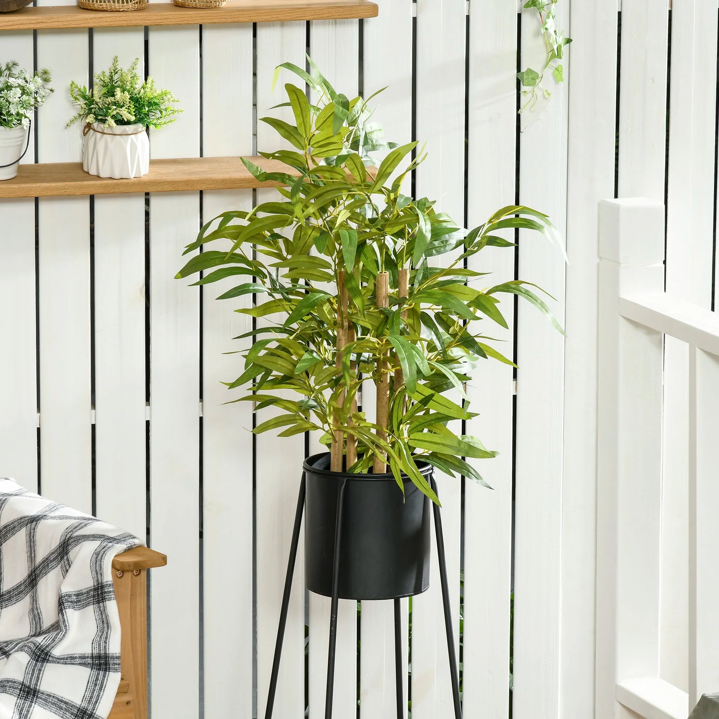 Artificial Bamboo Table Plant – additional product view 4