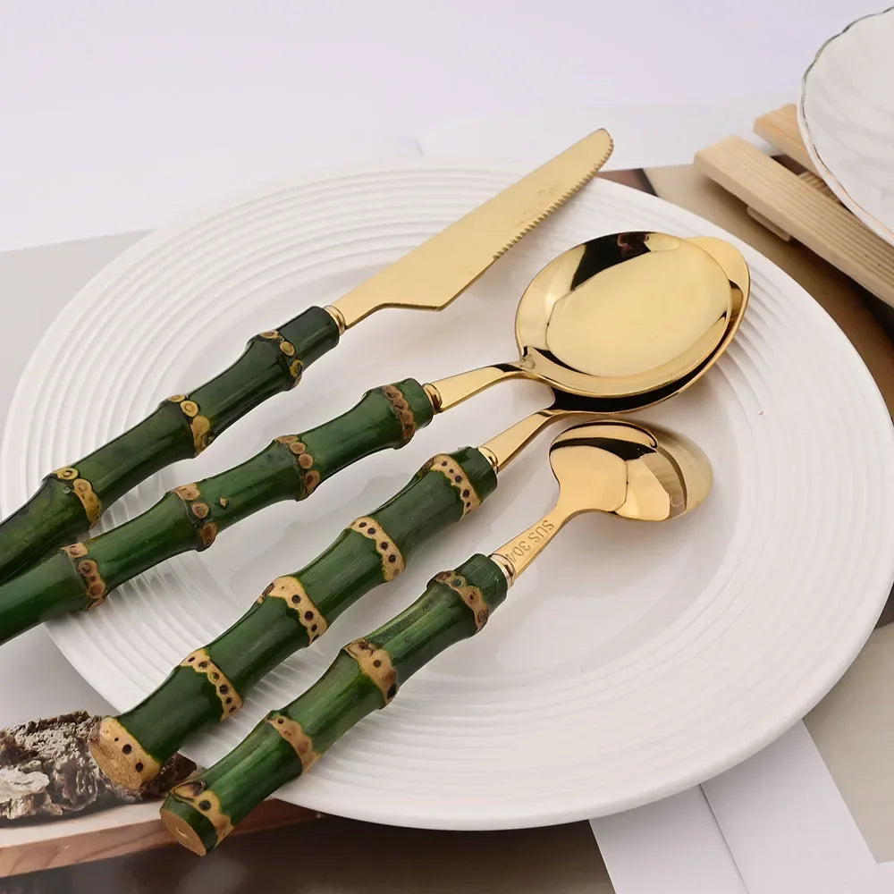 Bamboo-Handle Cutlery Set – additional product view 7