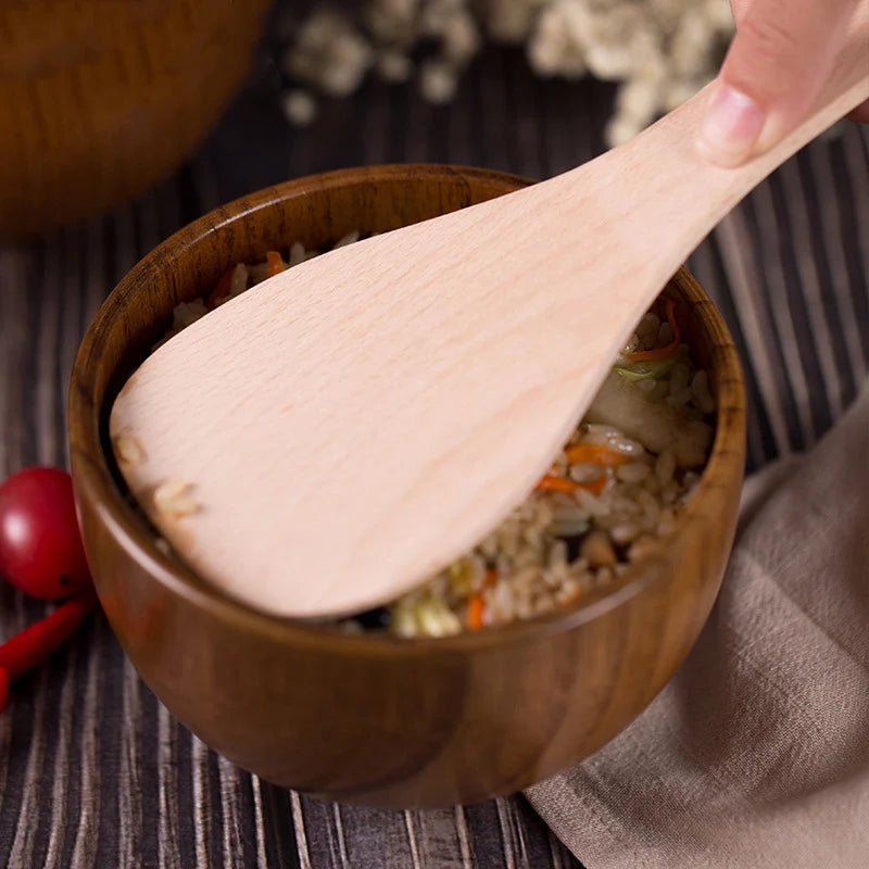 Jujube Wood Serving Bowl – additional product view 5