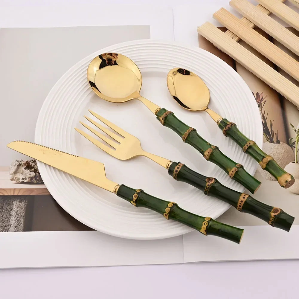 Bamboo-Handle Cutlery Set – additional product view 6