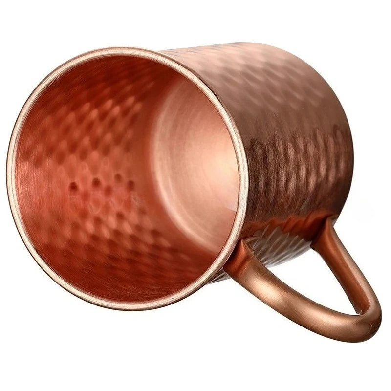 Hammered Copper-Finish Mug – additional product view 3