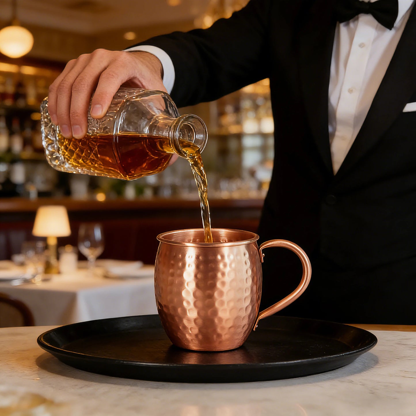 Hammered Solid Copper Mug – additional product view 3