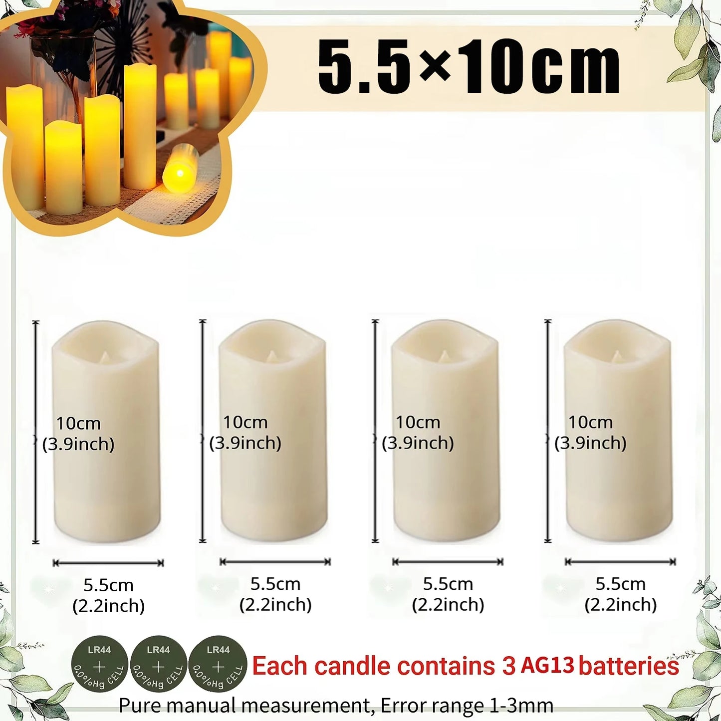 Luma Flickering LED Candle Set – additional product view 11