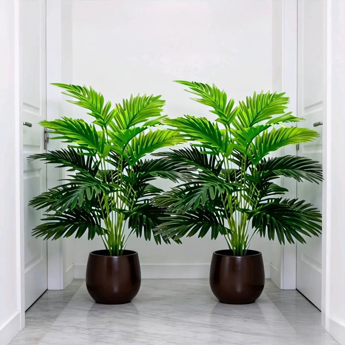 Artificial Areca Palm Pair – additional product view 3