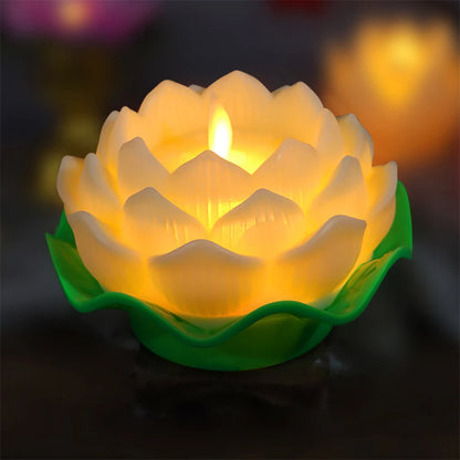 LED Lotus Candle – additional product view 3