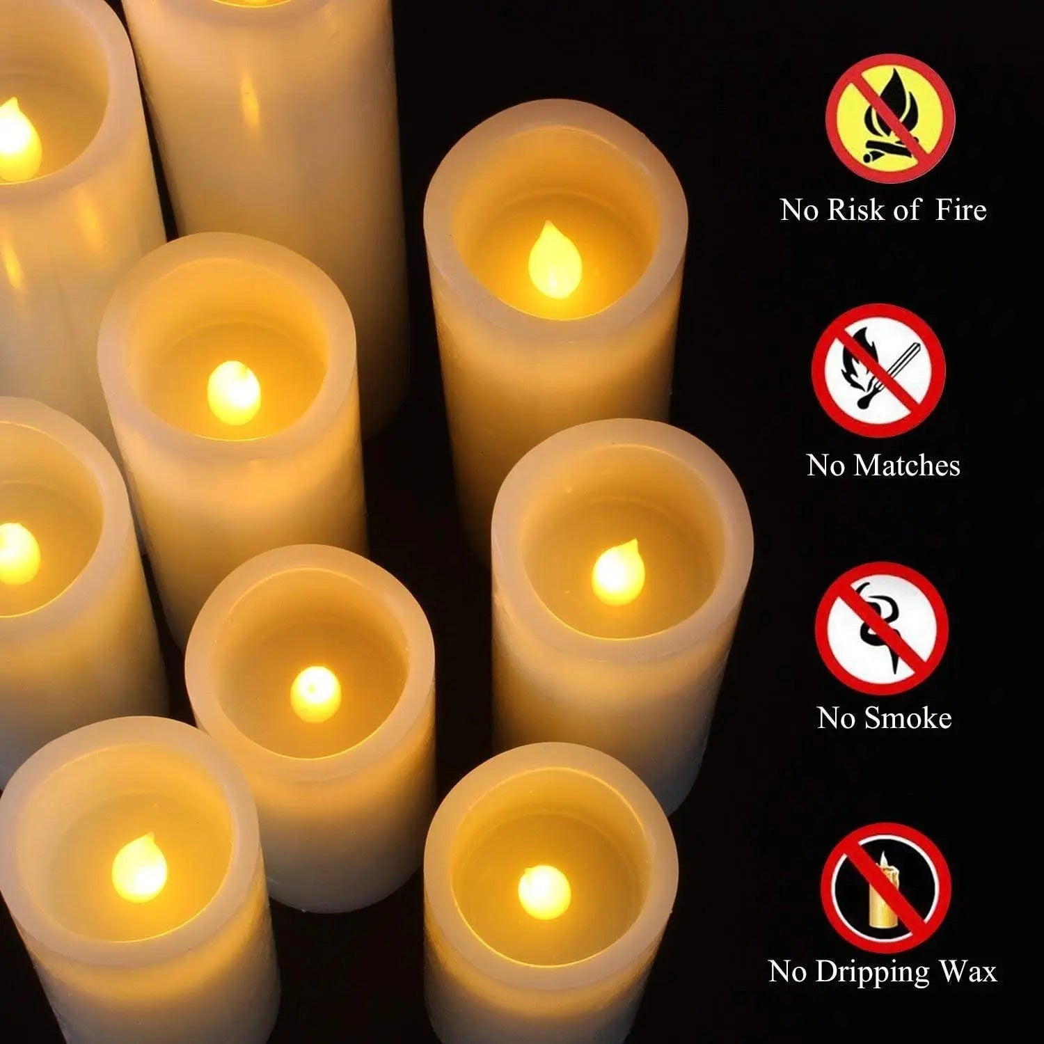 Luma Flickering LED Candle Set – additional product view 7