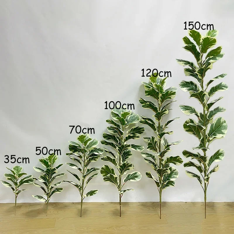 Artificial Variegated Rubber Plant – additional product view 5