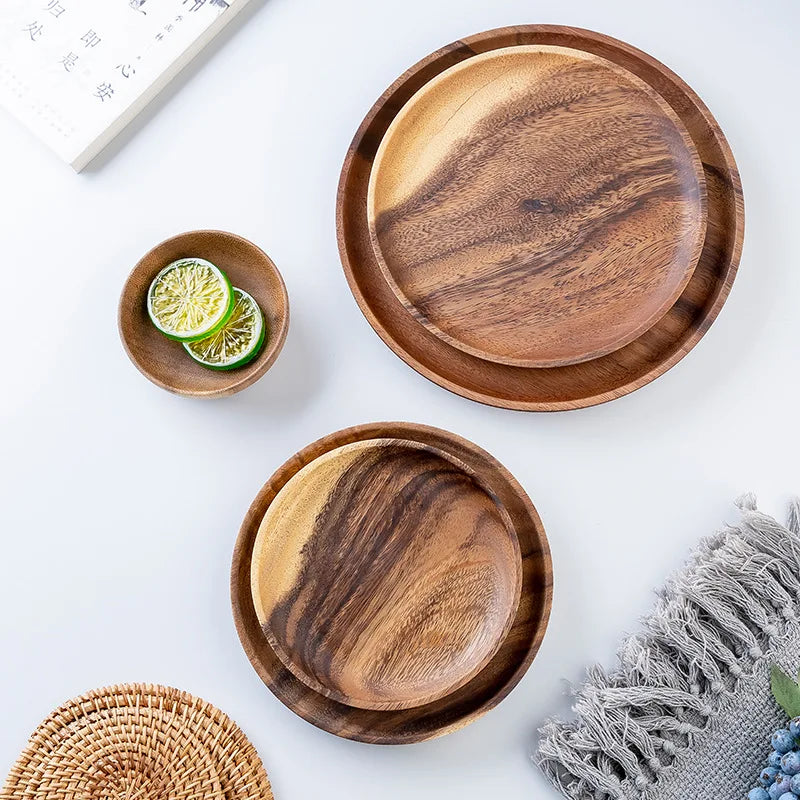 Solid Wood Serving Plate – additional product view 4