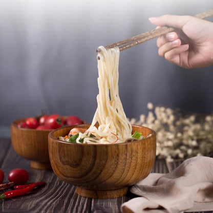 Jujube Wood Serving Bowl – additional product view 4