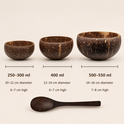Coconut Shell Serving Bowl – additional product view 3