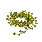 Ivy leaf fairy lights on a white background