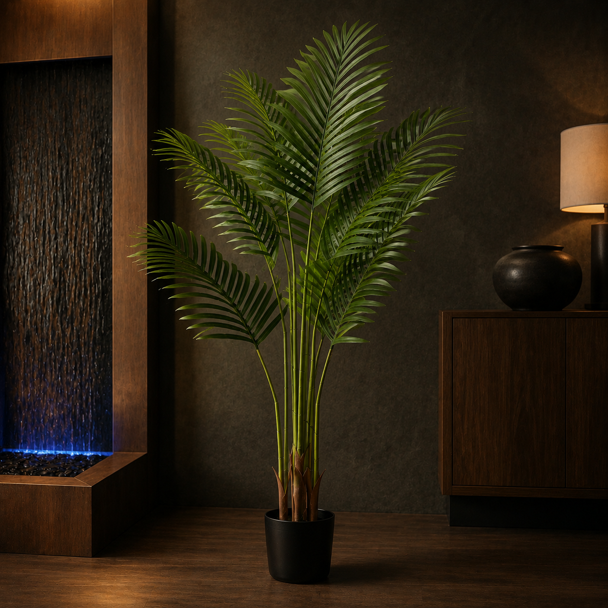 Evergreen Tropical Floor Plant shown from a three-quarter angle