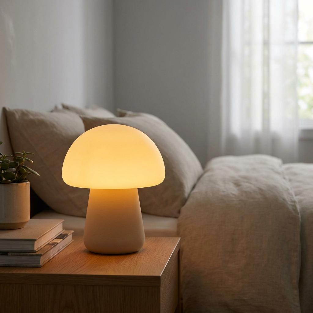 Retro Mushroom Lamp – additional product view 5