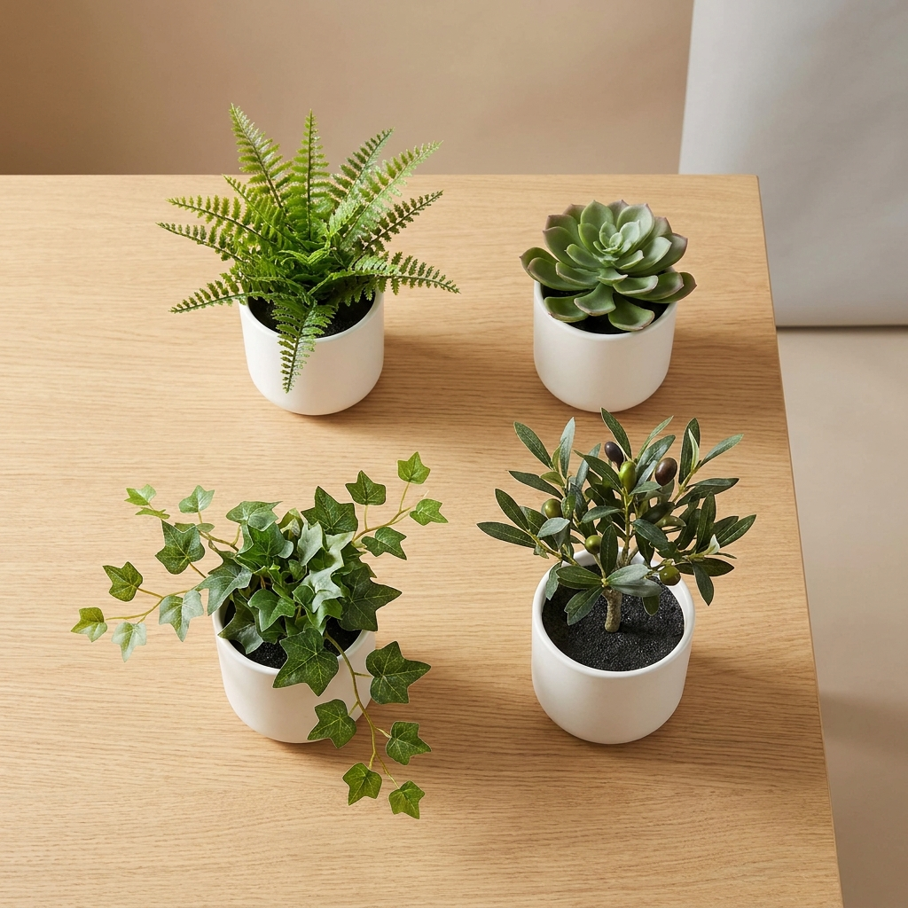 Artificial Mini Plant Set – additional product view 5