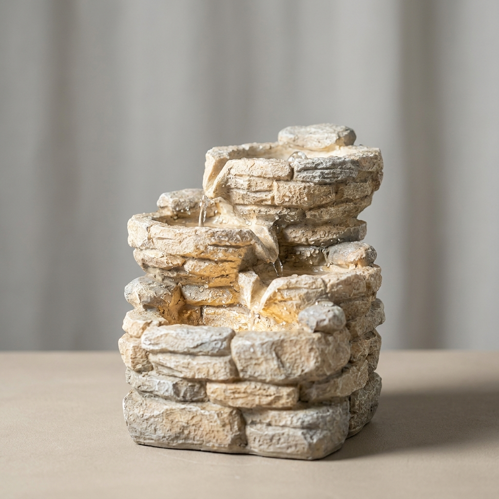 Stacked Stone Fountain – additional product view 5