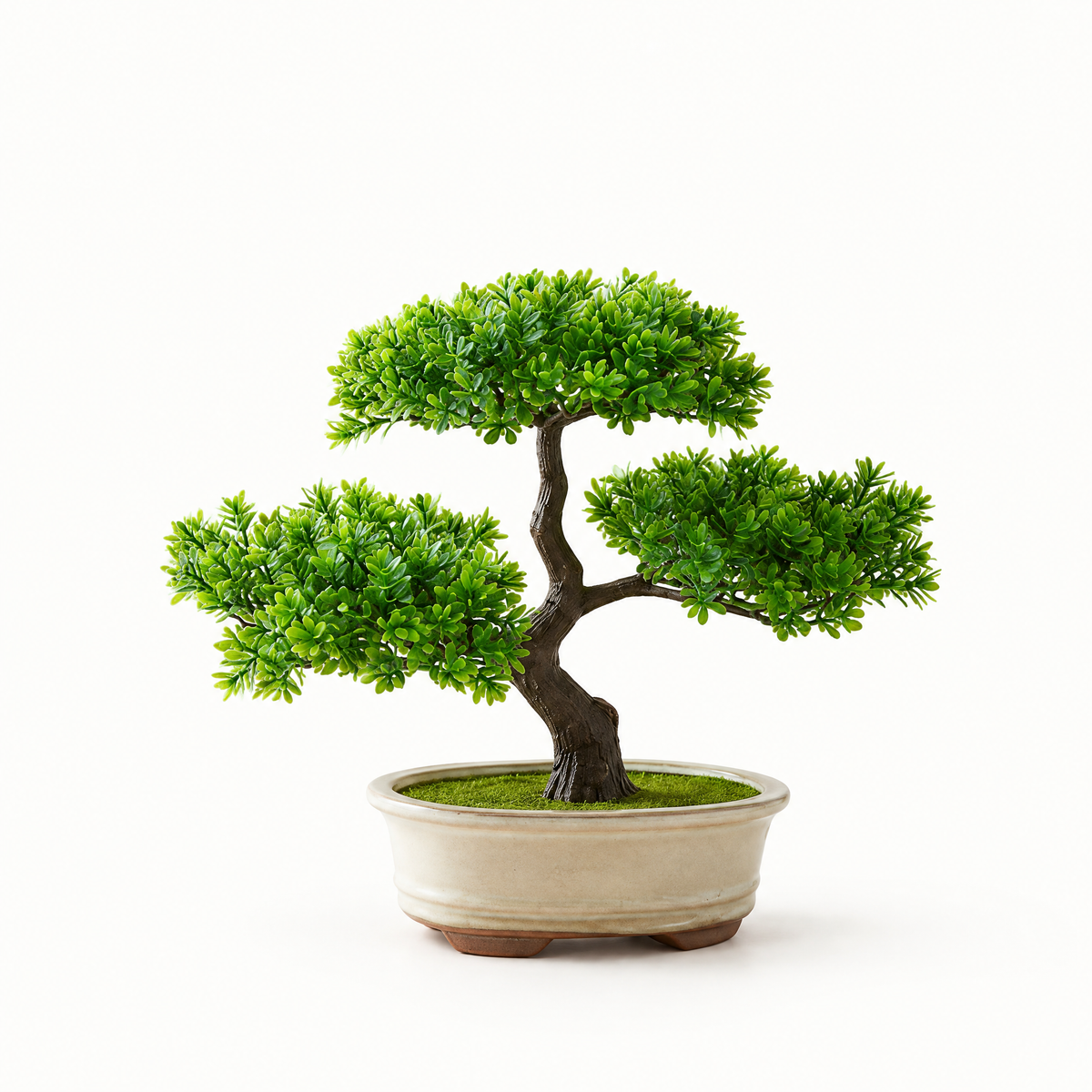 Artificial bonsai tree, alternative view