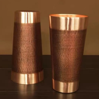 Artisan Greek-Key Copper Tumbler – additional product view 7