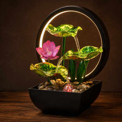 Serenity Lotus Fountain – additional product view 3