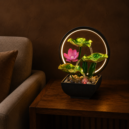 Serenity Lotus Fountain – additional product view 4