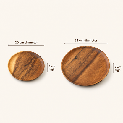 Solid Wood Serving Plate – additional product view 8